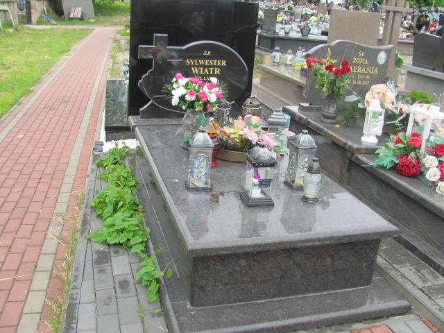 Grób Sylwester Wiatr